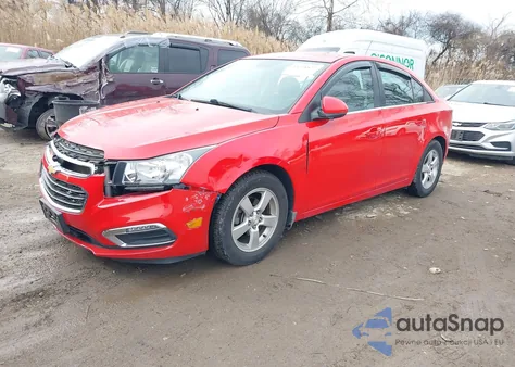 2015 Chevrolet Cruze 1Lt Auto из США, поврежденный, VIN 1G1PC5SB3F7199345